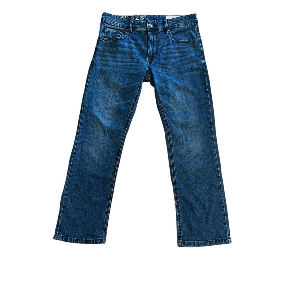 T.K. Axel Men’s Straight Leg Jeans Medium Wash W32 L30